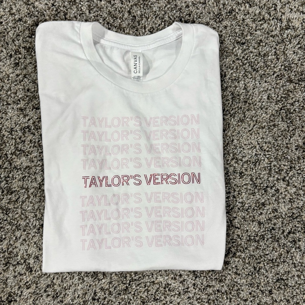 Bella Canvas White Tee - Taylor's Version